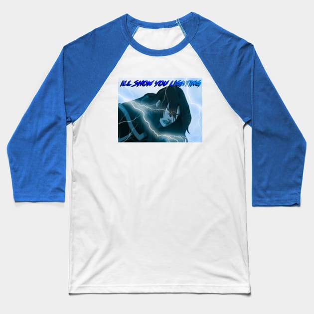 azula iconic line tshirt Baseball T-Shirt by hcpefvll